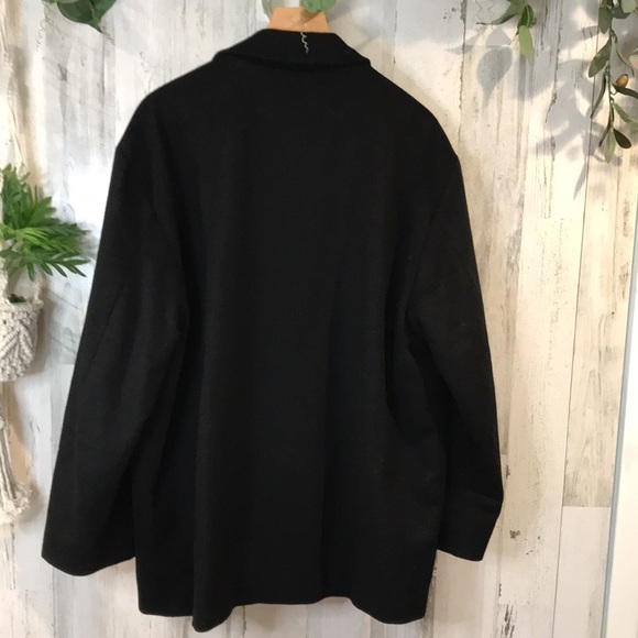 Lanificio Made in Italy Virgin Wool/Cashmere Jacket Coat - Picture 7 of 13